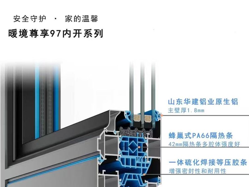 暖境97旗舰系统窗（NJ97）产品图